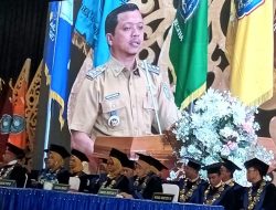 Bupati Pringsewu Hadiri Wisuda Ke-9 UMPRI 