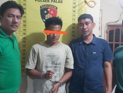 Polsek Palas Tangkap Pengedar Sabu di Sukaraja, Lampung Selatan