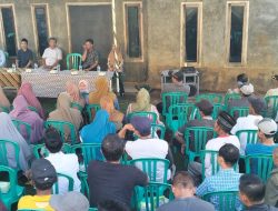 Farizal purba Anggota DPRD Kabupaten Lampung Selatan Gelar Sosialisasi IPWK Di Desa Tanjung Ratu
