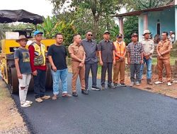 DPRD Lampung Selatan Tinjau Proyek Jalan Babatan–Umbul Bayur di Katibung
