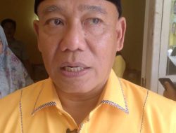 Ketua Golkar Lampung Selatan Beni Raharjo di dampingi. Wakil ketua DPRD Lamsel Ajak Kader Solid dan Dekat dengan Masyarakat