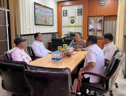 Kalapas Dharmasraya dan Pejabat Struktural Lakukan Kunjungan Silaturahmi ke Polres Dharmasraya