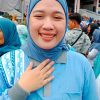 Wakil Ketua III DPRD Lamsel Bella Jayanti Terharu Lihat Ibu Hamil Ikut Senam Sehat di Kalianda