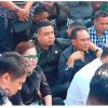 Aksi Damai di Tugu Adipura, Bupati Egi dan Ketua DPRD Lampung Selatan Turun Dengarkan Aspirasi Warga