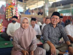Anggota DPRD Lamsel Agus Sartono Hadiri Maulid Nabi di Pasar Sidomulyo, Ajak Pedagang Perkuat Ukhuwah Islamiyah