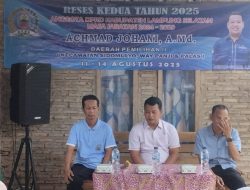 Angota DPRD Lamsel Achmad Johani Serap Aspirasi Warga Way Pelus dalam Reses Kedua Tahun 2025