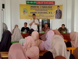 Anggota DPRD lamsel Fraksi Golkar Derri Kusuma Serap Aspirasi Warga Candipuro dalam Reses Kedua Tahun 2025