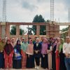 Ketua DPRD Lampung Selatan Erma Yusneli Bantu Pembangunan Masjid di Hari Libur masyarakat sambut Gbira