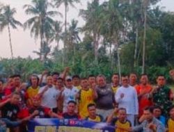 Anggota DPRD Lamsel Fraksi PAN Widodo, Hadiri Laga final turnamen sepak bola “Fun Football Antar RT se-Desa Pematang Pasir” tahun 2025