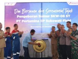 Pertamina Subholding Upstream Regional Indonesia Zona 11, Resmi Memulai Pengeboran Sumur Pengembangan Terbarunya, SKW-08 Side Track (ST),