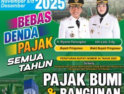 Bebas Denda, Bapenda Pringsewu Beri Keringanan Pembayaran Pajak