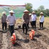 Polres Pringsewu Gelar Penanaman Jagung Serentak Kuartal IV Di Lahan 3 Hektar