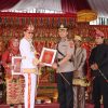 Kapolres Pringsewu Terima Lencana Kehormatan dari Kerajaan Paksi Pak Sekala Brak