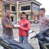 Polres Pringsewu Kembalikan Sepeda Motor Hasil Penggelapan kepada Pemiliknya