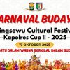 Ribuan Peserta Siap Meriahkan Karnaval Budaya di Pringsewu Cultural Festival 2025