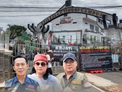 Pergantian kanwil kemenang disambut dengan Aksi Demo dari Aliansi Triga lampung 