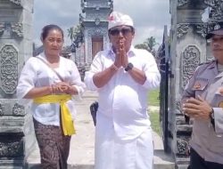 Polsek Palas Beri Rasa Aman Umat Hindu Saat Hari Raya Galungan di Bali Agung