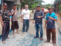 Jalan Penghubung Desa Mekar Mulya Mulai Dibangun, Warga Ucapkan Terimakasih ke Bupati Egi