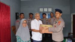 Jelang HUT ke-80 Brimob, Eks Pasukan Brimob Nusantara Polres Pringsewu Gelar Anjangsana ke Sesepuh Brimob
