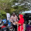 Sosialisasi di Pusat Keramaian, Polres Pringsewu Ajak Warga Daftarkan Anak ke SMA Kemala Taruna Bhayangkara
