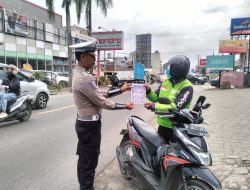 Operasi Zebra, Satlantas Polres Pringsewu Gelar Sosialisasi Tertib Berlalu Lintas ke Berbagai Kelompok Masyarakat