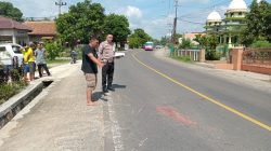 Nyalip di Tikungan, Pemuda 20 Tahun Alami Kecelakaan di Pringsewu