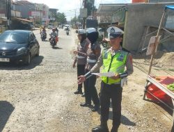 Survei Jalan Jelang Nataru: Polisi Temukan Lubang hingga Jalan Bergelombang di Pringsewu