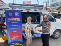 Samsat Keliling Polres Pringsewu Bantu Warga Bayar Pajak Tanpa Ribet, Kepatuhan Meningkat