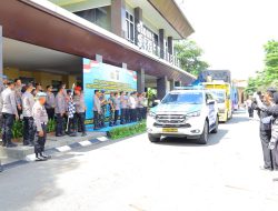 Polda Lampung Kirim Bantuan Logistik untuk Korban Bencana Alam Di Sumatera Barat