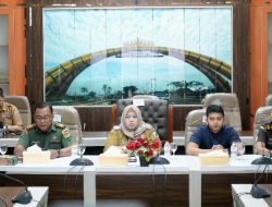 WABUP PRINGSEWU IKUTI RAKOR PEMBAHASAN LANGKAH KONKRET PENGENDALIAN INFLASI DI DAERAH