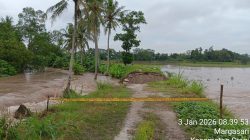 Tanggul Way Pisang Jebol, Petani Palas Aji Waswas Banjir Susulan