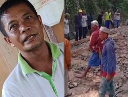 Supri ,Sudah berulang kali mengusulkan ke desa  Tapi Nihil Warga Swadaya Usai 25 Tahun Terabaikan