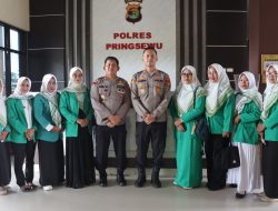 Audiensi dengan Fatayat NU, Kapolres Pringsewu Dorong Pendampingan Korban yang Profesional