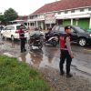 Patroli Humanis Sat Samapta Polres Pringsewu Jaga Kelancaran Lalin Pascahujan Deras