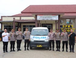 Perkuat Pelayanan Publik, Kapolres Pringsewu Serahkan Kendaraan Operasional Untuk Pamapta