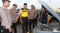 Awal Tahun, Polres Pringsewu Sisir Kendaraan Dinas Demi Pelayanan Optimal