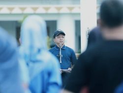 Pimpin Apel Pagi, Bupati Ingatkan Disiplin Pegawai & Ajak Wujudkan Pringsewu Makmur