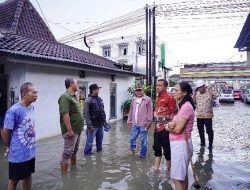 Bupati Tinjau Lokasi Banjir di Wilayah Pringsewu Kota