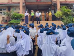 Tekan Kecelakaan Remaja, Satlantas Polres Pringsewu Edukasi Tertib Lalu Lintas di SMPN 1 Gadingrejo