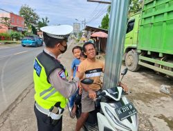 Tingkatkan Kesadaran Berlalu Lintas, Polres Pringsewu Gencarkan Patroli dan Edukasi