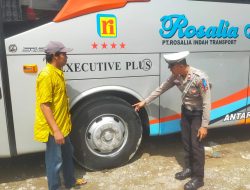 Marak Kecelakaan AKAP, Satlantas Pringsewu Binluh Pengusaha Otobus