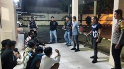 Patroli Ramadan, Polsek Pringsewu Kota Amankan 15 Remaja Pelaku Perang Sarung Hingga Obat Keras