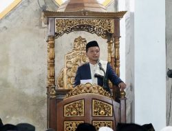 Pemkab Pringsewu Gelar Salat Idulfitri Di Masjid Al-Furqon Gadingrejo