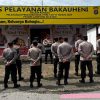 ‎Polres Lampung Selatan Gelar 257 Personilnya, Antisipasi Gangguan Kamtibmas Jelang Arus Mudik Lebaran.