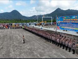 Kapolres Lamsel Tekankan Sinergi dan Pelayanan Maksimal pada Apel Operasi Ketupat 2026