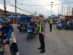 Arus Mudik H-2 Lebaran di Pringsewu Meningkat Signifikan, Didominasi Kendaraan Pemudik