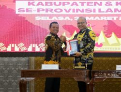 Bupati Pringsewu Serahkan LKPD 2025 Unaudited Kepada BPK RI