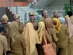 Pemkab Pringsewu Gelar Apel Dan Halal Bilhalal Idulfitri