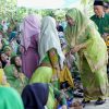 Wabup Pringsewu Hadiri Pengajian Triwulan & Halalbilhalal Muslimat NU Gading Rejo