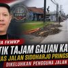 Ketua FKWKP Bsmbang Hartono.C.B.J.E.B.J Semprot Proyek Galian Kabel di Pringsewu